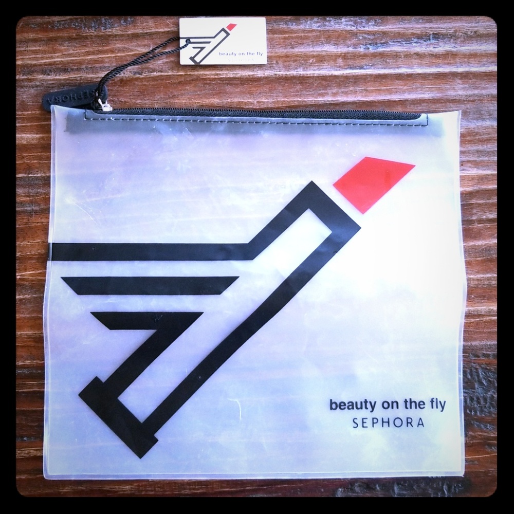 Sephora Transparent Travel Make-up Bag.